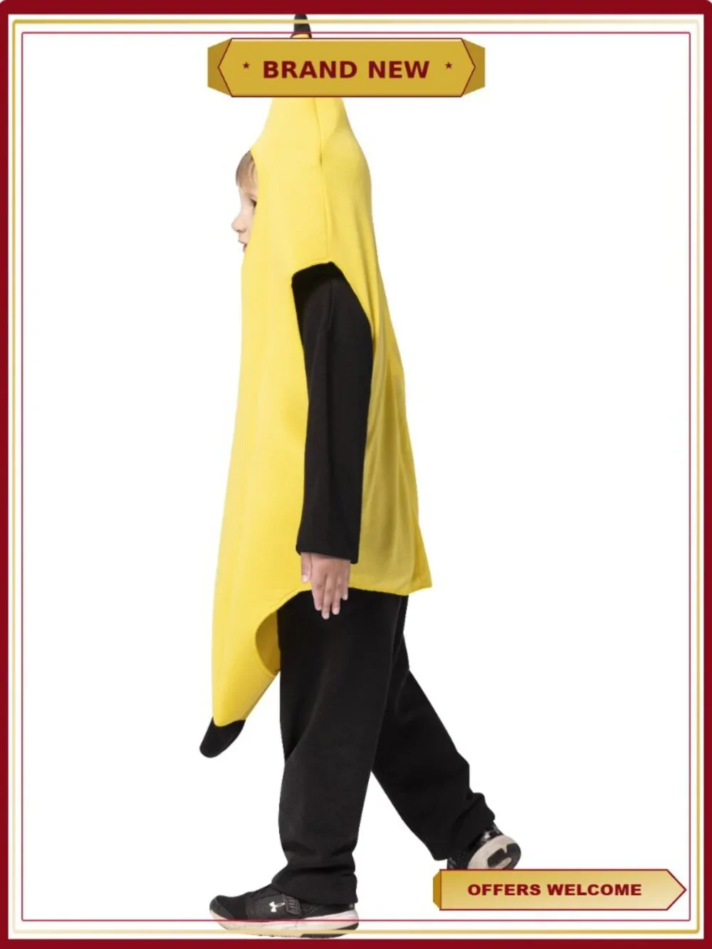 Ultimate Banana Fruit Dress Up Halloween Costume Child Size 3-4
